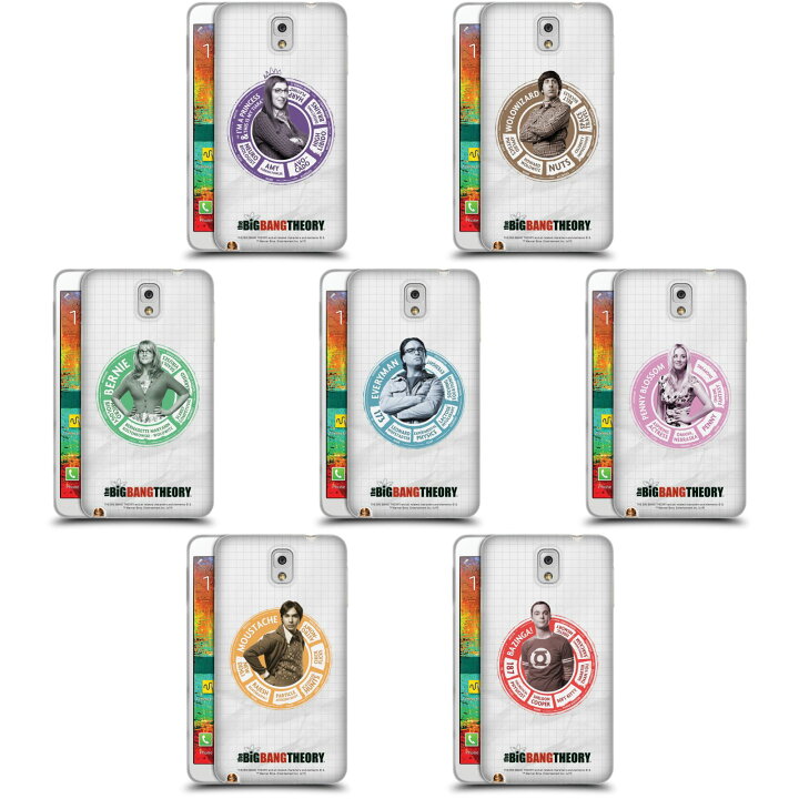 楽天市場 公式ライセンス The Big Bang Theory キャラクター アトリビュート ソフトジェルケース Samsung 電話 2 スマホケース Ecell
