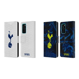 公式ライセンス Tottenham Hotspur F.C. 2021/22 バッジ・キット レザー手帳型ウォレットタイプケース Huawei 電話 4 スマホケース 全機種対応 グッズ