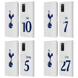 公式ライセンス Tottenham Hotspur F.C. 2021/22 プレイヤーズ・ホームキット レザー手帳型ウォレットタイプケース Samsung 電話 1 スマホケース 全機種対応 グッズ