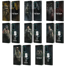 公式ライセンス Tom Clancy's Ghost Recon Breakpoint キャラクターアート レザー手帳型ウォレットタイプケース Huawei 電話 4 スマホケース 全機種対応 グッズ