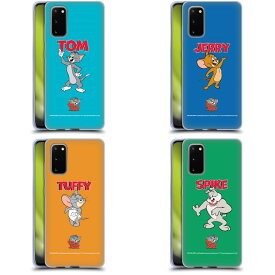 公式ライセンス Tom and Jerry キャラクター ソフトジェルケース Samsung 電話 1 トムとジェリー トム ジェリー トムジェリ トムアンドジェリー タフィー スパイク スマホケース 全機種対応 Qi充電