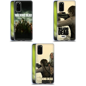 公式ライセンス AMC The Walking Dead シーズン11キーアート ソフトジェルケース Samsung 電話 1 スマホケース 全機種対応 グッズ ワイヤレス充電 対応 Qiワイヤレス充電 Qi充電