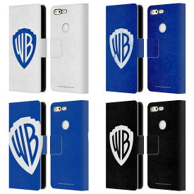公式ライセンス Warner Bros. Shield ロゴ レザー手帳型ウォレットタイプケース Google 電話 スマホケース 全機種対応 グッズ