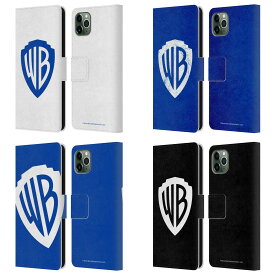 公式ライセンス Warner Bros. Shield ロゴ レザー手帳型ウォレットタイプケース Apple iPhone 電話 スマホケース 全機種対応 グッズ
