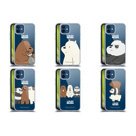 公式ライセンス We Bare Bears キャラクターアート ソフトジェルケース Apple iPhone 電話 スマホケース 全機種対応 グッズ ワイヤレス充電 対応 Qiワイヤレス充電 Qi充電
