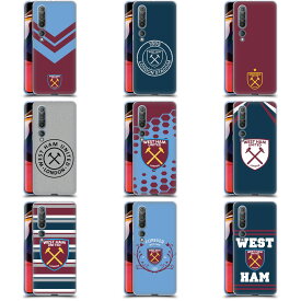 公式ライセンス West Ham United FC クレスト グラフィック ソフトジェルケース Xiaomi 電話 スマホケース 全機種対応 グッズ ワイヤレス充電 対応 Qiワイヤレス充電 Qi充電