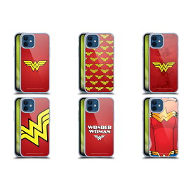 公式ライセンス Wonder Woman DC Comics ロゴ ソフトジェルケース Apple iPhone 電話 スマホケース 全機種対応 グッズ ワイヤレス充電 対応 Qiワイヤレス充電 Qi充電