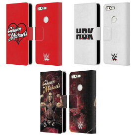 公式ライセンス WWE ショーン・マイケルズ レザー手帳型ウォレットタイプケース Google 電話 スマホケース 全機種対応 グッズ