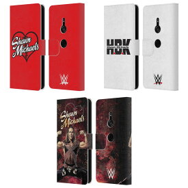 公式ライセンス WWE ショーン・マイケルズ レザー手帳型ウォレットタイプケース Sony 電話 1 スマホケース 全機種対応 グッズ