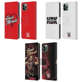 公式ライセンス WWE ショーン・マイケルズ レザー手帳型ウォレットタイプケース Apple iPhone 電話 スマホケース 全機種対応 グッズ