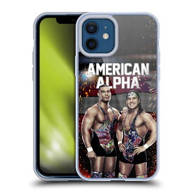 公式ライセンス WWE AMERICAN ALPHA ソフトジェルケース Apple iPhone 電話 スマホケース 全機種対応 グッズ ワイヤレス充電 対応 Qiワイヤレス充電 Qi充電