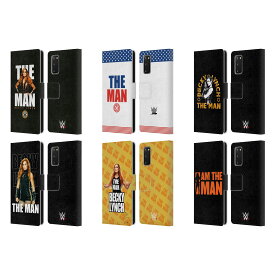 公式ライセンス WWE Becky Lynch The Man レザー手帳型ウォレットタイプケース Samsung 電話 1 スマホケース 全機種対応 グッズ