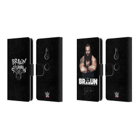 公式ライセンス WWE BRAUN STROWMAN レザー手帳型ウォレットタイプケース Sony 電話 1 スマホケース 全機種対応 グッズ