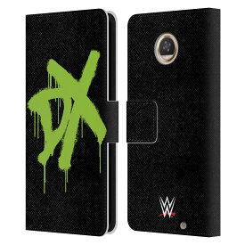 公式ライセンス WWE D-GENERATION X レザー手帳型ウォレットタイプケース Motorola 電話 スマホケース 全機種対応 グッズ