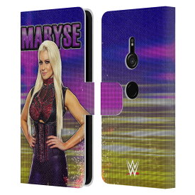 公式ライセンス WWE MARYSE レザー手帳型ウォレットタイプケース Sony 電話 1 スマホケース 全機種対応 グッズ
