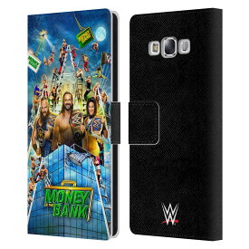 公式ライセンス WWE 2020 Money In The Bank レザー手帳型ウォレットタイプケース Samsung 電話 3 スマホケース 全機種対応 グッズ