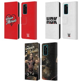 公式ライセンス WWE SHAWN MICHAELS レザー手帳型ウォレットタイプケース Huawei 電話 4 スマホケース 全機種対応 グッズ