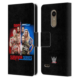 公式ライセンス WWE 2018 サバイバー・シリーズ レザー手帳型ウォレットタイプケース LG 電話 スマホケース 全機種対応 グッズ