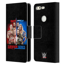 公式ライセンス WWE 2018 サバイバー・シリーズ レザー手帳型ウォレットタイプケース Google 電話 スマホケース 全機種対応 グッズ