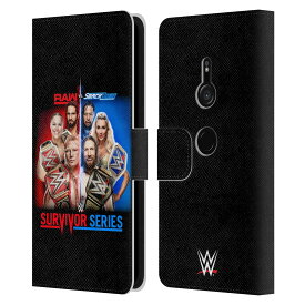 公式ライセンス WWE 2018 サバイバー・シリーズ レザー手帳型ウォレットタイプケース Sony 電話 1 スマホケース 全機種対応 グッズ