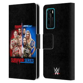 公式ライセンス WWE 2018 サバイバー・シリーズ レザー手帳型ウォレットタイプケース Huawei 電話 4 スマホケース 全機種対応 グッズ