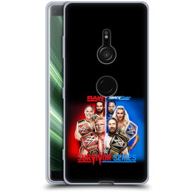 公式ライセンス WWE 2018 サバイバー・シリーズ ソフトジェルケース Sony 電話 1 スマホケース 全機種対応 グッズ ワイヤレス充電 対応 Qiワイヤレス充電 Qi充電