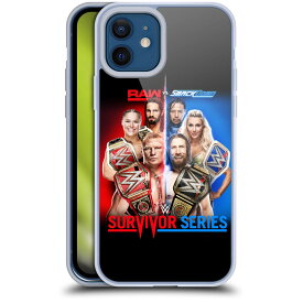 公式ライセンス WWE 2018 サバイバー・シリーズ ソフトジェルケース Apple iPhone 電話 スマホケース 全機種対応 グッズ ワイヤレス充電 対応 Qiワイヤレス充電 Qi充電