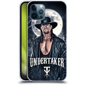 公式ライセンス WWE アンダーテイカー・グラフィックス ソフトジェルケース Apple iPhone 電話 スマホケース 全機種対応 グッズ ワイヤレス充電 対応 Qiワイヤレス充電 Qi充電