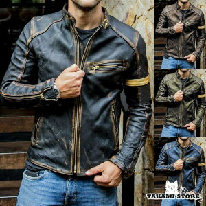 ライダース 革 バイク レザー カジュアル 革ジャン 新品メンズ 防風 防寒 秋物 合成皮革