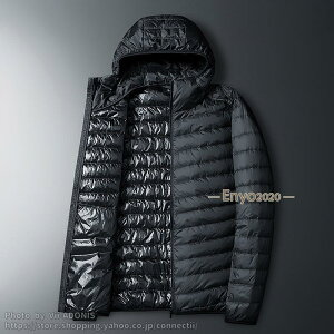 メンズ レディース ダウン スポーツ アウトドア ベスト フード付き ウルトラ ライトダウン 羽毛 軽量 防風 撥水 軽登山 収納袋付き