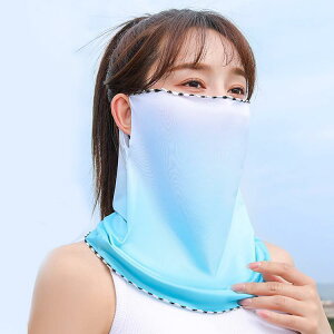 2/3点セット 冷感マスク ひんやり 涼感 フェイスカバー ランニングマスク フェイスマスク レディース 耳掛け ネックガード 紫外線対策 日焼け防止