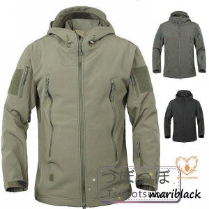 春秋冬 マウンテンパーカー メンズ フード付き ソフトシェルジャケット 裏ボア 薄手 ハイキングジャケット バイクウェア アウトドア 無地 防風 保温