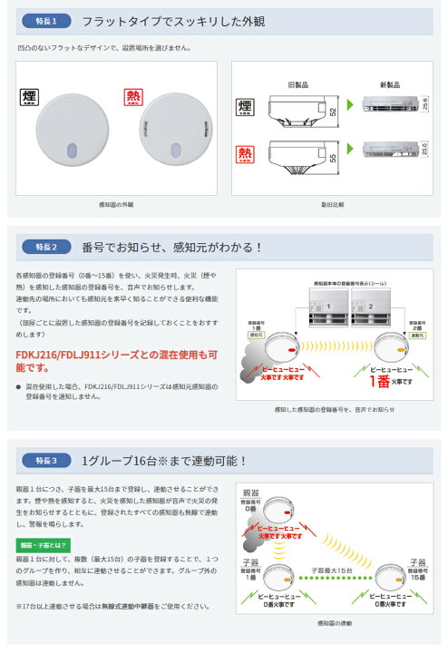 楽天市場】【期間限定価格】【在庫あり】能美防災 FDKJ235-C 特定小 