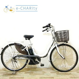 【期間限定★3000円OFFクーポン配布】【中古】【大坂・兵庫・京都限定】 電動自転車 ママチャリ ヤマハ PAS ナチュラ L DX ホワイト 26インチ KW070 神戸 電動アシスト自転車