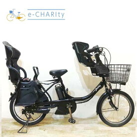 【P10倍★マラソン限定】【中古】 電動自転車 子ども乗せ 子供乗せ ヤマハ PAS Babby パス バビー ブラック 20インチ KY141 電動アシスト自転車 【神戸在庫】