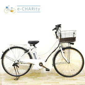 【4日間限定★3000円OFFクーポン配布】【中古】 電動自転車 ママチャリ ヤマハ PAS Ami パス アミ ホワイト 26インチ KA008 電動アシスト自転車 【神戸在庫】