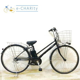 【P10倍★スーパーセール限定】【中古】 電動自転車 シティ パナソニック ティモ DX ブラック 27インチ KA013 電動アシスト自転車 【神戸在庫】