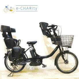 【4日間限定★3000円OFFクーポン配布】【中古】 電動自転車 子ども乗せ 子供乗せ ヤマハ PAS Babby パス バビー ブラック 20インチ KA037 電動アシスト自転車 【神戸在庫】
