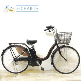 【2日間限定★3000円OFFクーポン配布】【中古】 電動自転車 ママチャリ ブリヂストン アシスタ ベーシック ブラウン 26インチ KA088 電動アシスト自転車 【神戸在庫】