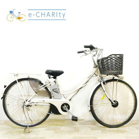 【4日間限定★3000円OFFクーポン配布】【中古】 電動自転車 ママチャリ パナソニック カラーズ ホワイト 26インチ KZ146 電動アシスト自転車 【神戸在庫】