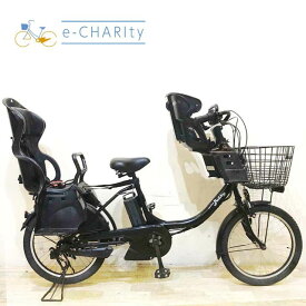 【4日間限定★3000円OFFクーポン配布】【中古】 電動自転車 子ども乗せ 子供乗せ ヤマハ PAS Babby パス バビー ブラック 20インチ KB041 電動アシスト自転車 【神戸在庫】