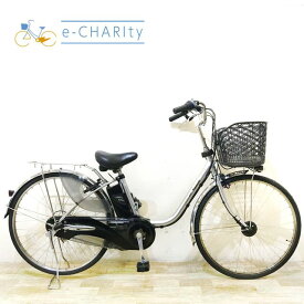 【P10倍★超ポイントバック祭限定】【中古】 電動自転車 ママチャリ パナソニック ビビ DX シルバー 26インチ KB050 電動アシスト自転車 【神戸在庫】
