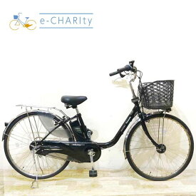 【中古】 電動自転車 ママチャリ パナソニック ビビ DX ブラック 26インチ KB097 電動アシスト自転車 【神戸在庫】