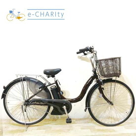 【中古】 電動自転車 ママチャリ ヤマハ PAS Cheer パス チア ブラウン 26インチ KC005 電動アシスト自転車 【神戸在庫】