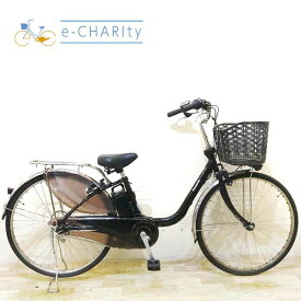【中古】 電動自転車 ママチャリ パナソニック ビビ DX ブラック 26インチ KC030 電動アシスト自転車 【神戸在庫】