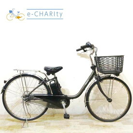 【中古】 電動自転車 ママチャリ パナソニック ビビ DX ブラウン 26インチ KC088 電動アシスト自転車 【神戸在庫】