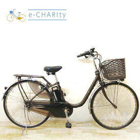【中古】 電動自転車 ママチャリ パナソニック ビビ DX ブラウン 26インチ KC093 電動アシスト自転車 【神戸在庫】