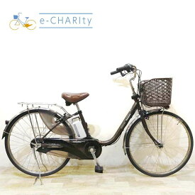 【中古】 電動自転車 ママチャリ パナソニック ビビ PX ブラウン 26インチ KC110 【中古車】電動アシスト自転車 【神戸在庫】