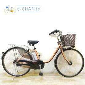 【中古】 電動自転車 ママチャリ パナソニック ビビ DX オレンジ 26インチ KD043 電動アシスト自転車 【神戸在庫】