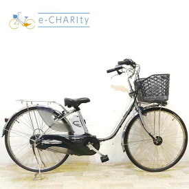 【中古】 電動自転車 ママチャリ パナソニック ビビ DX シルバー 26インチ KD051 電動アシスト自転車 【神戸在庫】